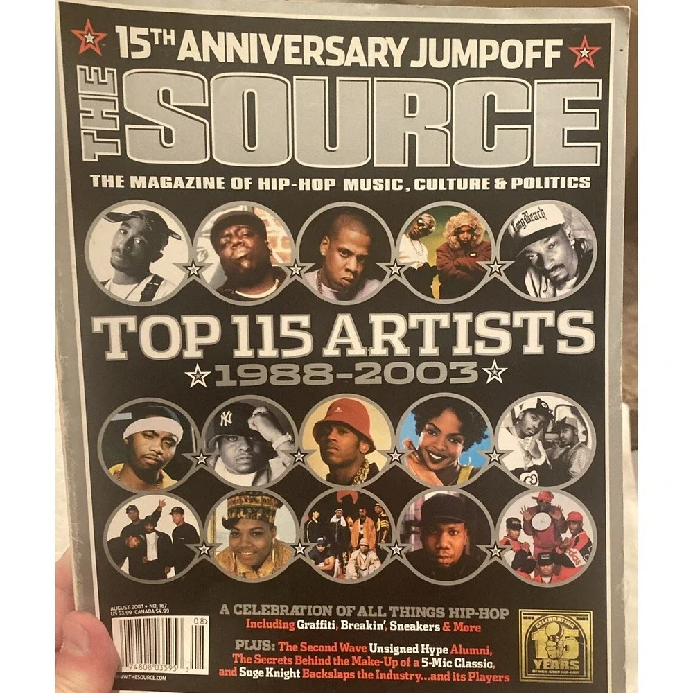 THE SOURCE No. 174 - Hip-Hop Behind Bars, Shyne, C-Murder, Pimp C. March 2004